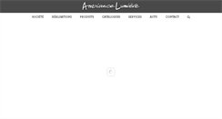 Desktop Screenshot of ambiance-lumiere.com